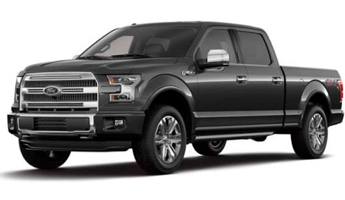 Renta de camionetas de carga Pick Up F-150.