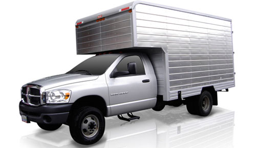 Renta de camionetas de carga con capacidad para 4 toneladas.