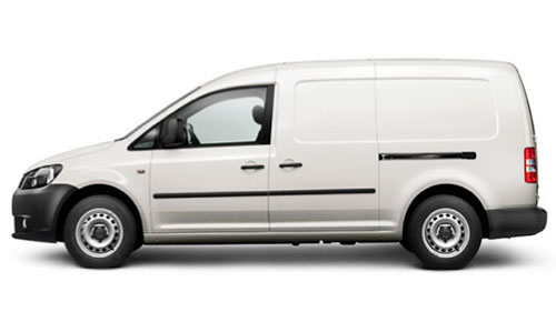 Renta de camionetas de carga modelo Caddy Maxi.